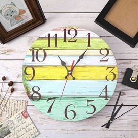 KJKVIVH 32mm Long Shaft DIY Quartz Clock Movement Mechanism with 5 Different Pairs Hands Wall Clock Repair Parts Replacement