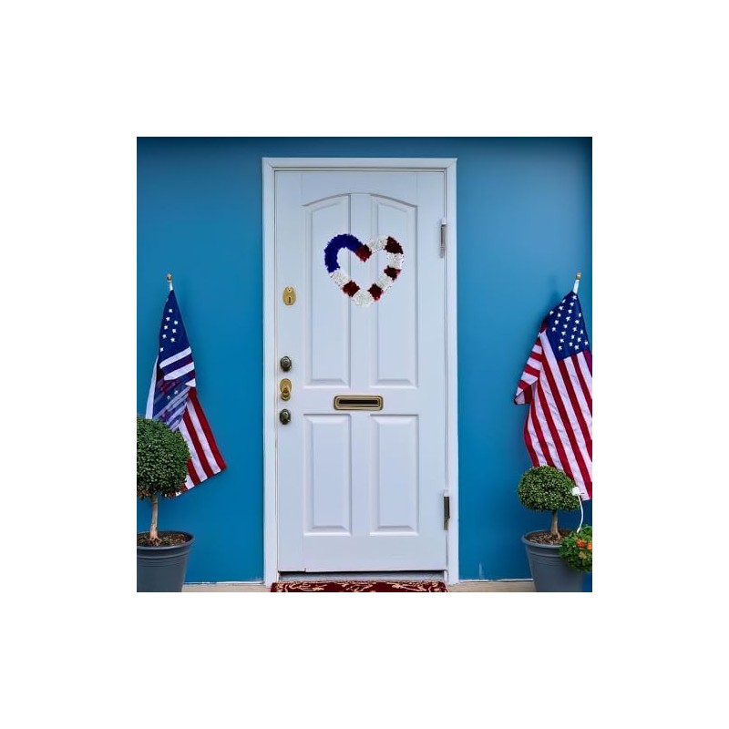 Brite Star 96-074-00 Patriotic Tinsel, Red/Blue/White