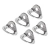 5PCS Climbing Anchor 316 Stainless Steel Climbing Hanger for Rappelling