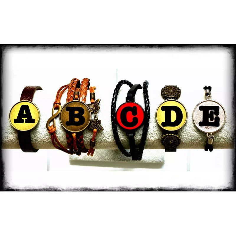 BLACK FLAG “BLACK COFFEE ” PICK THREE CREATIVE BRACELETS PICK