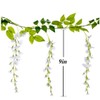 CB Gypsy 10 Pcs (60ft Total) Wisteria Artificial Flower Garland,
