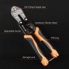 Bolt Cutter, Meccion Heay Duty 8" CR-V Mini Bolt and