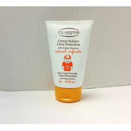 Clarins Sun Care Cream Ultra Protection SPF 30 For Children 4.4 oz/ 125 ml Lot M
