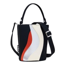 Desigual Women's Accessories PU Shoulder Bag, Material finishes.