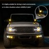 Dual A-Pillar Light Mount Off-Road Ditch Lights Mounting Brackets Compatible