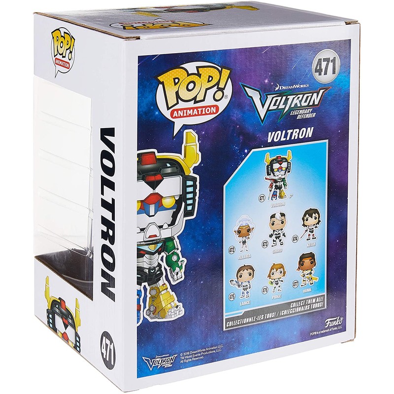 Funko Pop 6" Animation: Voltron-Voltron Collectible Figure, Multicolor - 34189