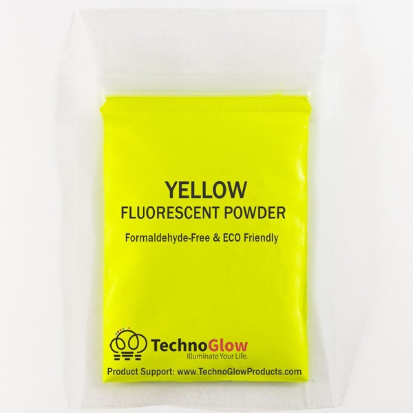 Fluorescent UV Powder Pigment | Black Light Reactive | Formaldehyde-Free