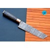 M DAMASCUS Custom HandMade Forged Damascus Steel Blade Chef Knife