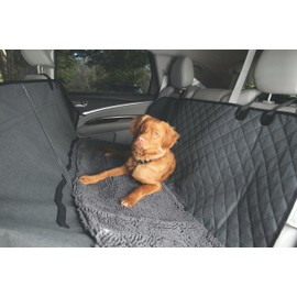 Dog Gone Smart 3-in-1 Nonslip Back Seat Cover & Hammock, for use in Cars, SUVs, and Trucks Coverage Area 54"x61" in Cool Grey