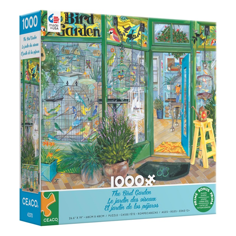Ceaco - The Bird Garden - 1000 Piece Jigsaw Puzzle