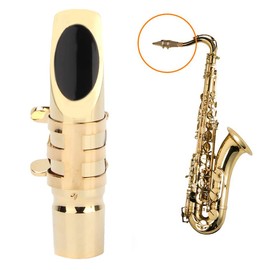 BB Metal Tenor Saxophone Mouthpiece, Brass Soprano Metal Tenor Saxophone Mouthpiece for Saxophone Professionals for Saxophone Lovers (7 Breaths)