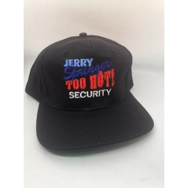 KC  JERRY SPRINGER Too Hot SECURITY HAT VINTAGE 90s ULTRA RARE Streetwear