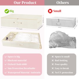 Large Wedding Dress Storage Box, Shadeable Breathable Wedding Dress Preservation Box with Microfiber Gloves, 50 Sheets of Acid Free Paper and Dustproof Bag for Wedding Dress, Heirlooms, Gowns(Beige)