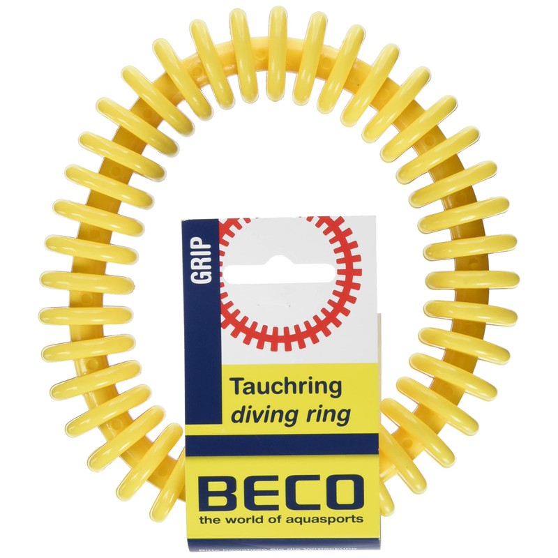 Beco Tauchring mit Lamellen 15 cm. Farbe gelb