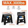 Korpai 13" Folding Step Stool for Adults and Kids Holds