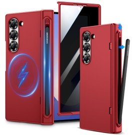 VEGO for Galaxy Z Fold 6 Case with S Pen Holder (S Pen Not Included)