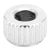 Deosdum 10 Pcs Shaft Collar Electroplate Ferronickel Shaft Lock Collar