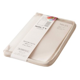JMA Management Center NOLTY Notebook Cover B6, Mesh, Beige NTBCV2112