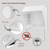 Vent Systems 8" Inch Exhaust Vent Cover with Rubber Gasket