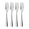 Robert Welch Malvern Bright Pastry Forks, Set of 4. Made