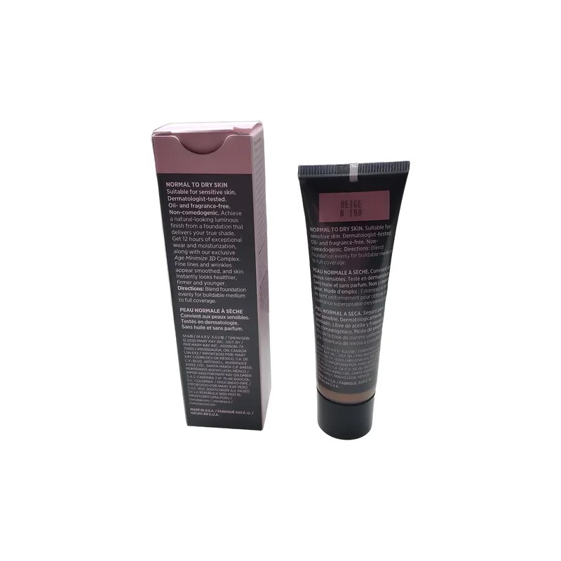 Maquillaje Líquido Timewise 3d Con Acabado Luminoso Mary Kay