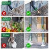 4 Inch Yard Drain Green Angled Drainage Grate for Yard