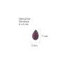 Stud Earrings 925 Silver Gemstone Earrings Real Silver Women's Sterling