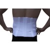 Alpha Medical 10" Vented Lumbosacral Support Elastic Back Brace for