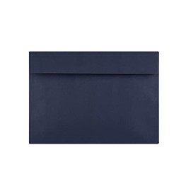 C5 (162x229mm) Coloured Envelopes Perfect for A5 Christmas Cards, Greeting Cards, Wedding Invitations, Crafts and Many More - Pack of 15 envelopes (Navy Blue Peel and Seal)
