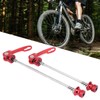 2Pcs Bicycle Wheel Hub Skewers Mountain Bike Road Bike Axle