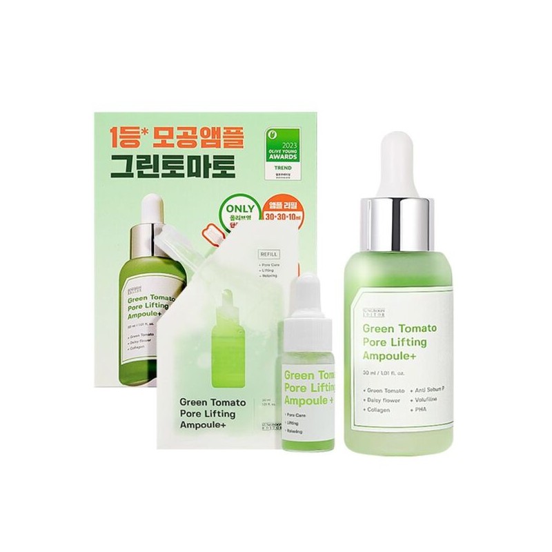 Seongbun Editor 성분에디터 그린토마토 포어 리프팅 앰플 플러스 기획세트(30ml+30ml+10ml) Ingredient