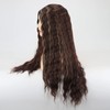 Towarm Deep Wave Reddish Brown Wig Long Wavy Highlight Blonde