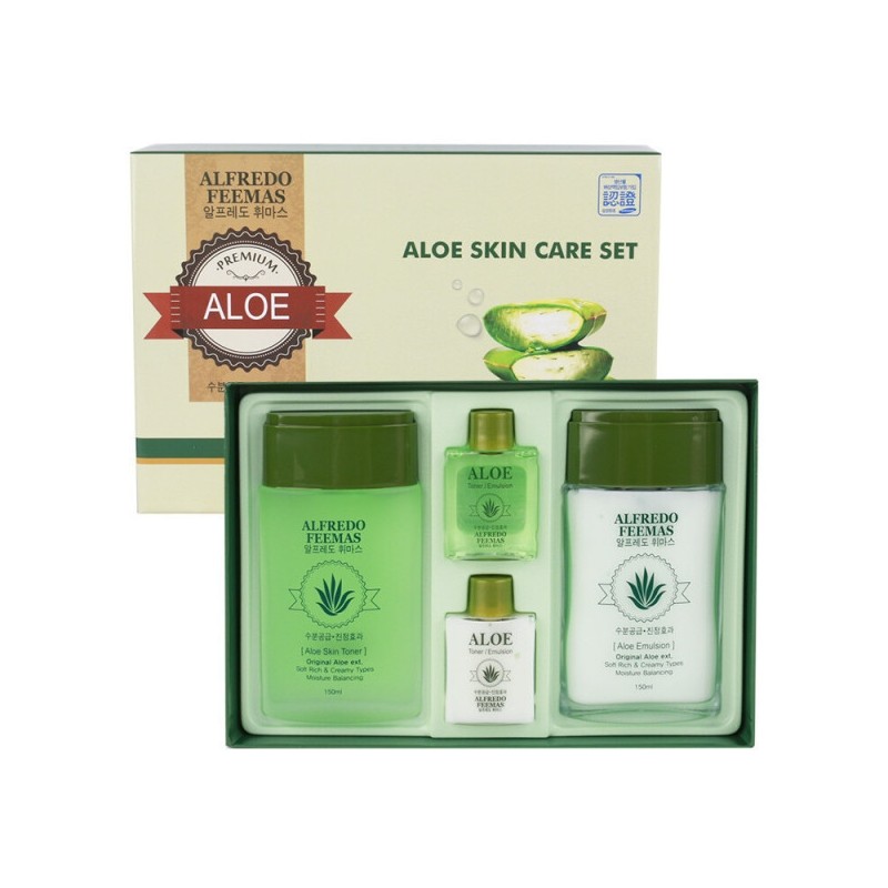 Alfredo Whimas Aloe Skincare 2-piece set 150+150ml / 알프레도 휘마스