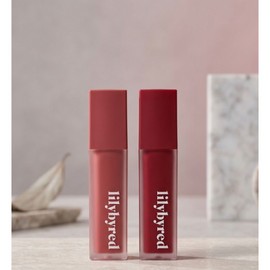 Lilybyred Mood Layer Velvet Tint, 05 Pretending to Be an Immature Cherry (L275A), 1 piece / 릴리바이레드 무드라이어 벨벳틴트, 05 철없는 체리인 척(L275A), 1개