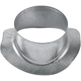Vent Systems 8" to 6" Inch Saddle Branch for HVAC Systems - Collar Connector for Optimal and Efficient Airflow. Round Duct Takeoff for Duct Connection. Perfect for Upgrade and Retrofit Projects