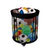 Diegimr Ball Storage Bin, Basketball Rack Rolling Ball Storage Cart