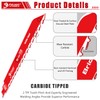 PAYA TOOLS 9-Inch Masonry Reciprocating Saw Blade, 2TPI Carbide Blades