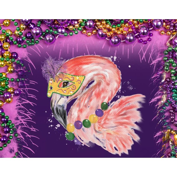 Sign Me Up By Diana Mardi Gras Flamingo Sign or