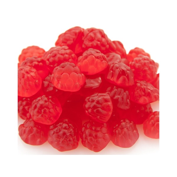 Gummi Red Raspberries 5 pounds Gummy Raspberries bulk gummy candy
