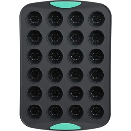 Trudeau Bakeware Cupcake Pan, 24-Count, Mint