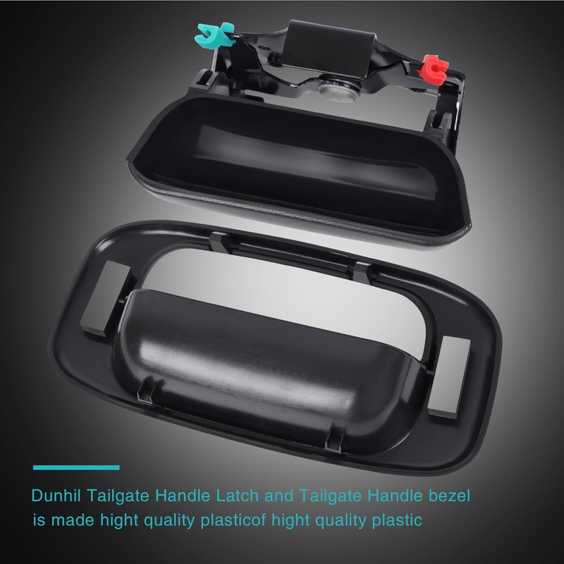 Dunhil Tailgate Tail Gate Handle & Bezel for Chevy Silverado