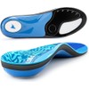 VALSOLE Plantar Fasciitis Arch Support Insole - 220+lbs Heavy Duty
