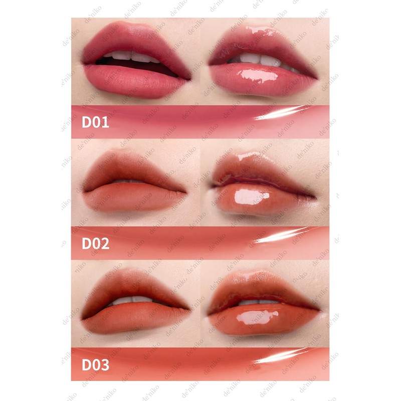 Mooekiss Mouekiss Lip Gloss 2in1 Moisturizing Lip Double-Ended Hydrating Lip