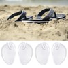 4 Pieces/2 Pairs Thong Sandal Cushions Pad Flip Flop Anti-Wear