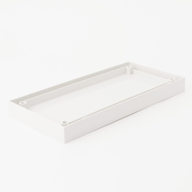 MUJI NCE51A3A Recycled Polypropylene File Box Standard Caster Attachment Lid