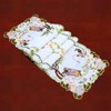 Simhomsen Embroidered Easter Bunny Table Runner (14 × 34 Inches)