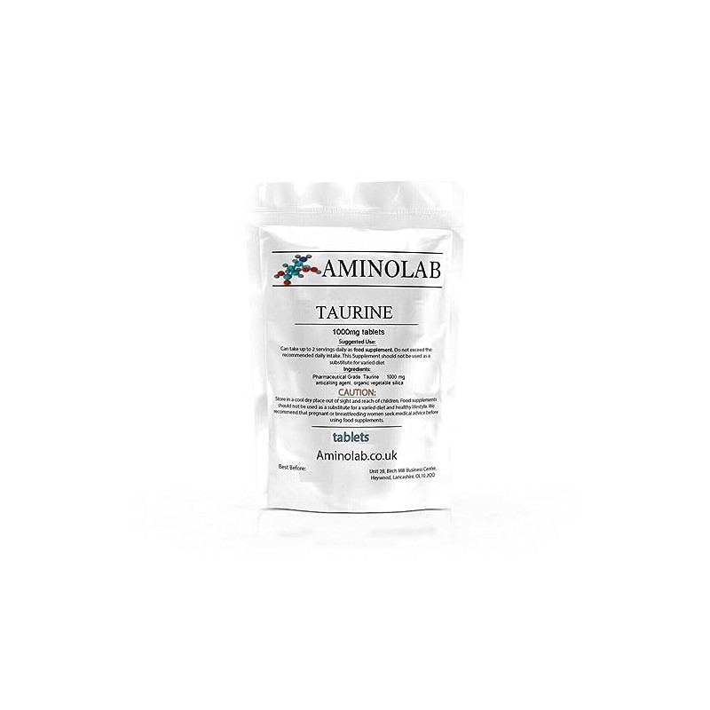 Aminolab - Taurine 1000mg 365 Tablets