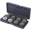 KS Tools 150.4900 Drive shaft thread repair set, 8 pcs