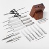 ZHANG XIAO QUAN SINCE 1628 15Pcs Knife Block Set,kitchen knife