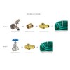 Montserat Barcelona Brass Male Hose Connector (1, Ø25 x 3/4